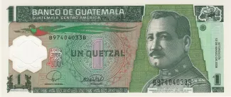 Guatemala 1 Quetzal, 2012 image