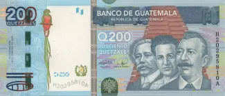 Guatemala 200 Quetzales, 2009 image