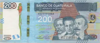 Guatemala 200 Quetzales, 2020 image