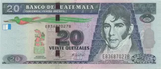 Guatemala 20 Quetzales, 2008 image