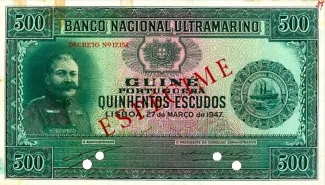 Guinea-Bissau 500 Escudos, 1947 image