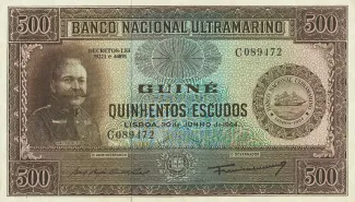 Guinea-Bissau 500 Escudos, 1964 image