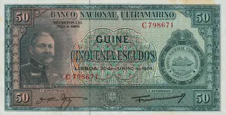 Guinea-Bissau 50 Escudos, 1964 image