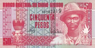 Guinea-Bissau 50 Pesos, 1990 image