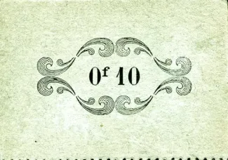 Guinea 10 Centimes, 1920 reverse