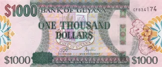 Guyana 1.000 Dollars, 2024 image