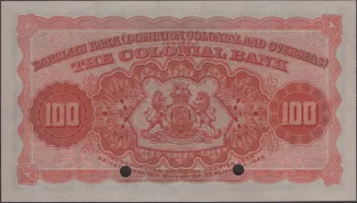 Guyana 100 Dollars, 1932 reverse