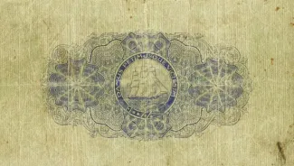 Guyana 2 Dollars, 1920-1924 reverse