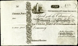 Guyana 3 Joes, 1830 image
