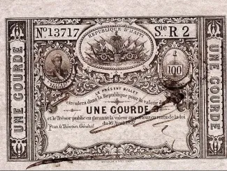 Haiti 1 Gourde, 1859-1867 obverse