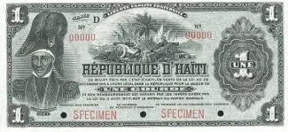 Haiti 1 Gourde, 1914 obverse