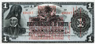 Haiti 1 Gourde, 1916 obverse