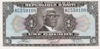 Haiti 1 Gourde, 1973 obverse