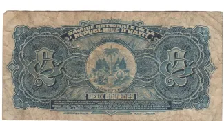 Haiti 2 Gourdes, 1971 reverse