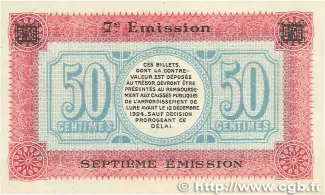 Haute-Sane, Department of 50 Centimes, 1915-1921 reverse