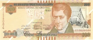 Honduras 100 Lempiras, 2019 image