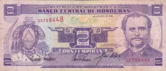 Honduras 2 Lempiras, 1994 image