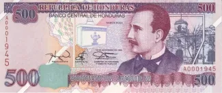 Honduras 500 Lempiras, 2010 image