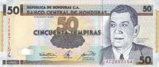 Honduras 50 Lempiras, 2003 image