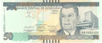 Honduras 50 Lempiras, 2014 image