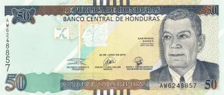 Honduras 50 Lempiras, 2022 image