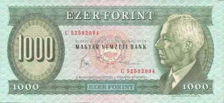Hungary 1.000 Forint, 1983 image
