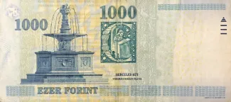 Hungary 1.000 Forint, 2009-2015 reverse