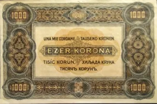 Hungary 1.000 Korona, 1920 reverse