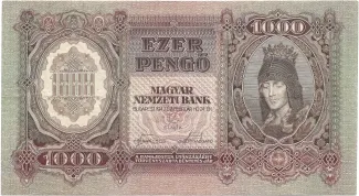 Hungary 1.000 Pengő, 1943 image