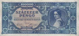Hungary 100.000 000, 1945 image
