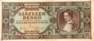 Hungary 100.000 000, 1945 image