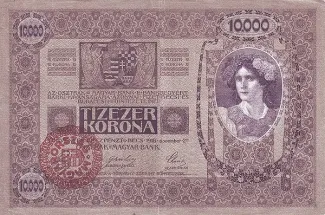 Hungary 10 000, 1920 image