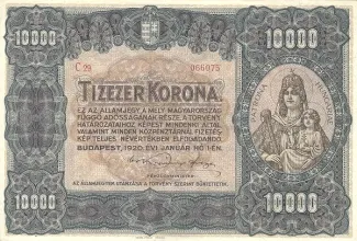 Hungary 10 000, 1920 image