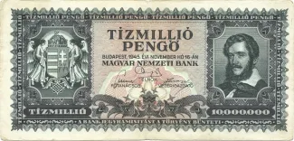Hungary 10.000.000 000, 1945 image