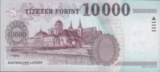Hungary 10.000 Forint, 2001-2007 reverse