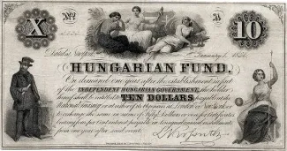 Hungary 10 Dollars, 1852 image