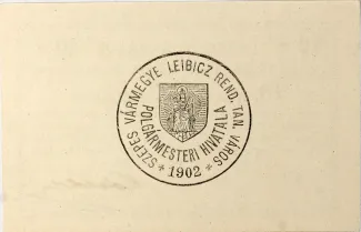 Hungarian notgeld 10 Fillér, 1917 reverse