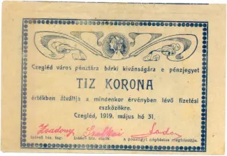  10 , 1919