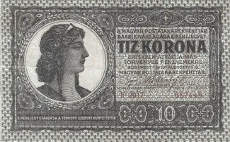 Hungary 10 Korona, 1919 image