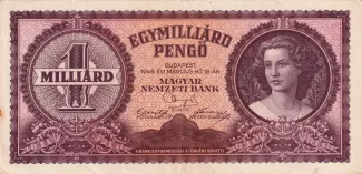 Hungary 1.000.000.000 000, 1946 image