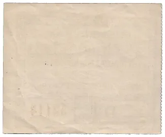 Hungarian notgeld 1 Korona, 1916-1919 reverse
