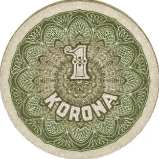Hungary 1 Korona, 1920 image