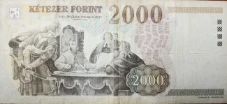 Hungary 2.000 Forint, 2007-2013 reverse