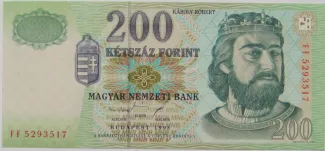 Hungary 200 Forint, 1998 image