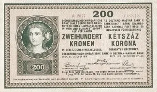 Hungary 200 Korona, 1919 image