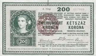 Hungary 200 Korona, 1920 image
