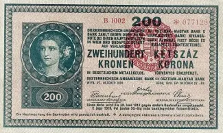 Hungary 200 Korona, 1920 image