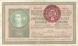 Hungary 200 Korona, 1920 image