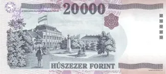 Hungary 20.000 Forint, 1999 reverse