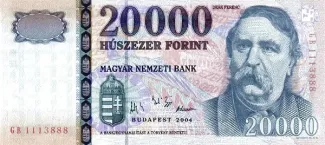 Hungary 20.000 Forint, 2007 image